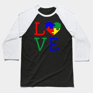 Autism Awareness - Love Baseball T-Shirt
